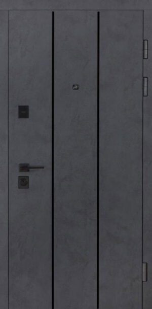 Metalinės durys butui ULTRA (kvadro) modelis 535