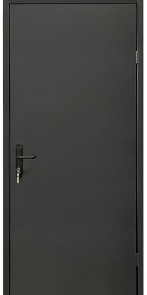 Metalinės durys Techno 4 Antracitas RAL7016